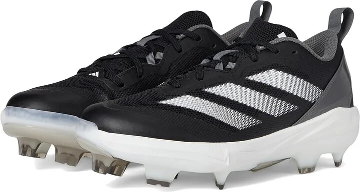 adidas Adizero Instinct TPU Softball Cleats Women's Shoes Black/White/Team Grey : 6 B - Medium