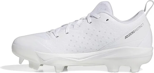 adidas Adizero Instinct TPU Softball Cleats Women's Shoes White/Black/White : 8 B - Medium