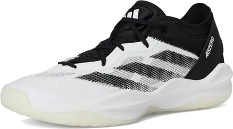 adidas Adizero Select 2.0 Low Trainers Basketball Shoes White/Black/White : Men's 7 - Women's 8 Medium - Image 5