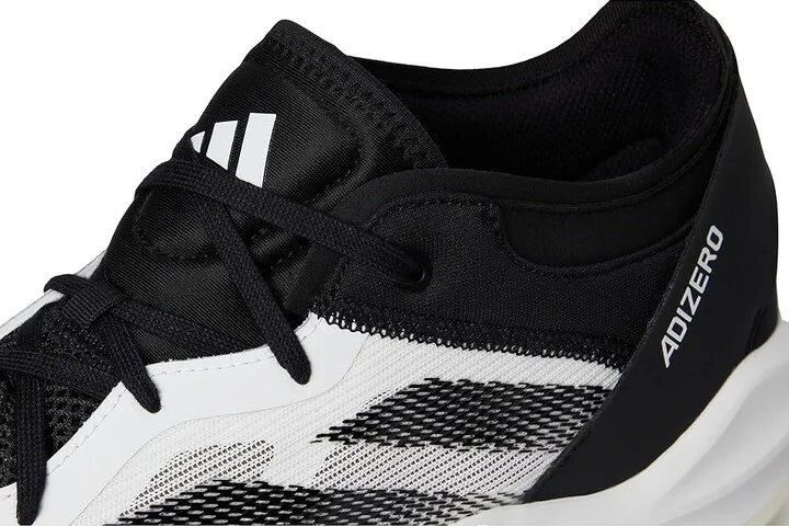 adidas Adizero Select 2.0 Low Trainers Basketball Shoes White/Black/White : Men's 7 - Women's 8 Medium - Image 7
