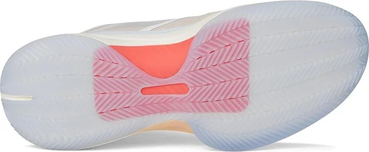 adidas adiZero Select 3.0 Basketball Shoes Basketball Shoes Halo Blue/Silver Metallic/Powder Coral : Men's 8 - Women's 9 Medium, Rubber - Image 3