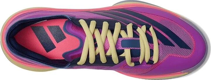 adidas adiZero Select 3.0 Basketball Shoes Basketball Shoes Purple Burst/Dark Blue/Lucid Pink : Men's 7 - Women's 8 Medium, Rubber - Image 2
