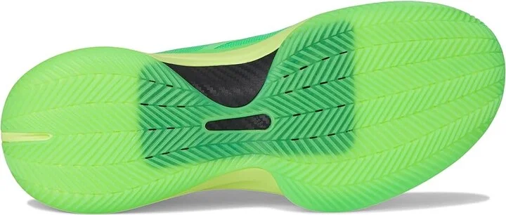 adidas adiZero Select 3.0 Basketball Shoes Basketball Shoes Screaming Green/Black/Pulse Lime : Men's 18 - Women's 19 Medium, Rubber - Image 3