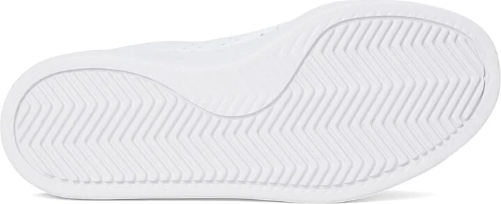 adidas Advantage 2.0 Men's Lace up casual Shoes White/Black/Collegiate Green : 13 D - Medium, Leather/Rubber - Image 3