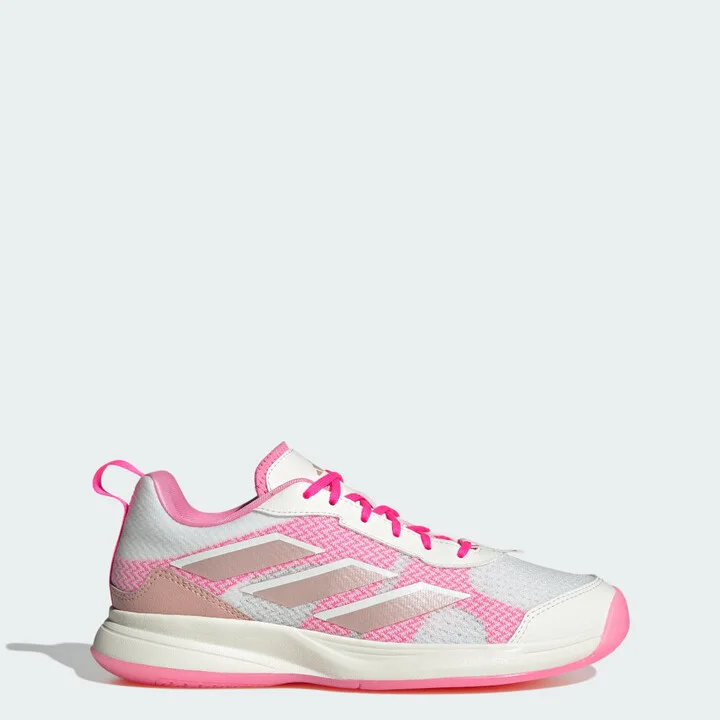 adidas Avaflash Low Tennis Shoes Core White 7 Womens