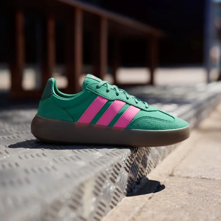 adidas Barreda Decode Shoes Semi Court Green 5.5 Womens