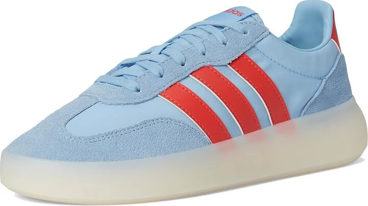 adidas Barreda Decode Women's Tennis Shoes Clear Sky/Bright Red/White : 9 B - Medium, Suede/Synthetic - Image 5