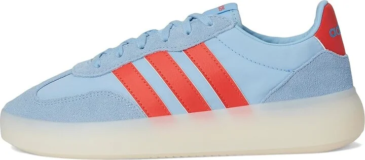 adidas Barreda Decode Women's Tennis Shoes Clear Sky/Bright Red/White : 9 B - Medium, Suede/Synthetic - Image 6