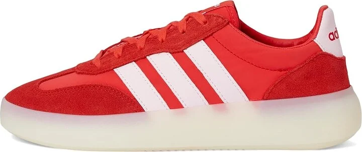 adidas Barreda Decode Women's Tennis Shoes Pure Ruby/Semi Lucid Red/Clear Pink : 9 B - Medium, Suede/Synthetic - Image 6