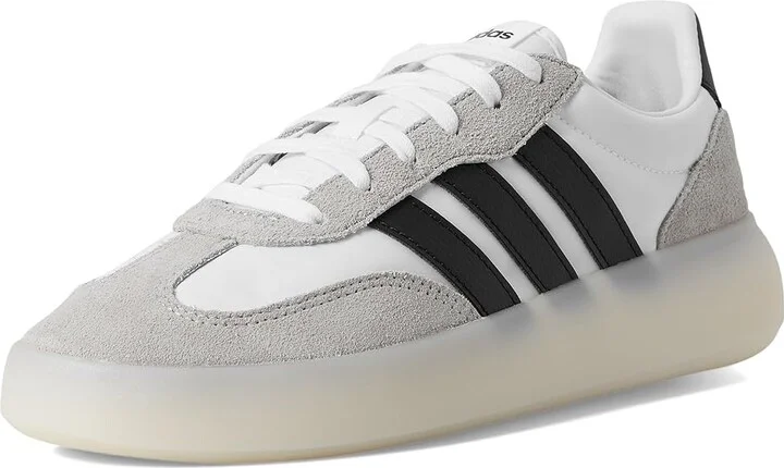adidas Barreda Decode Women's Tennis Shoes White/Black/Grey : 8 B - Medium, Suede/Synthetic - Image 5