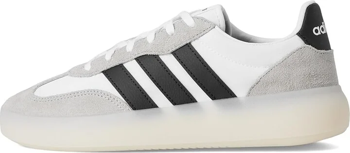 adidas Barreda Decode Women's Tennis Shoes White/Black/Grey : 8 B - Medium, Suede/Synthetic - Image 6