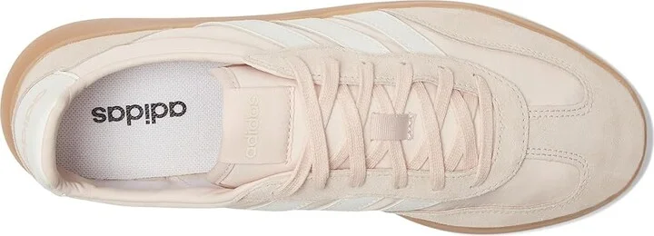 adidas Barreda Decode Women's Tennis Shoes Wonder Quartz/Off-White/Gum : 6 B - Medium, Suede/Synthetic - Image 2