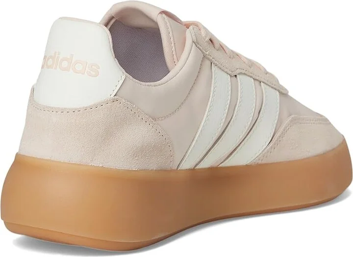 adidas Barreda Decode Women's Tennis Shoes Wonder Quartz/Off-White/Gum : 6 B - Medium, Suede/Synthetic - Image 4