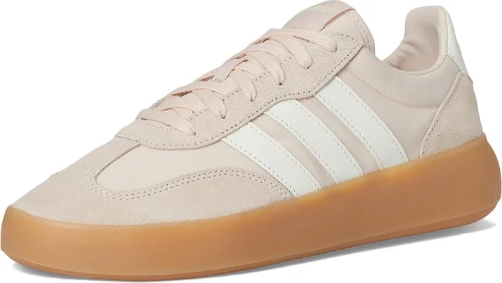 adidas Barreda Decode Women's Tennis Shoes Wonder Quartz/Off-White/Gum : 6 B - Medium, Suede/Synthetic - Image 5