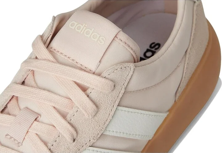 adidas Barreda Decode Women's Tennis Shoes Wonder Quartz/Off-White/Gum : 6 B - Medium, Suede/Synthetic - Image 7
