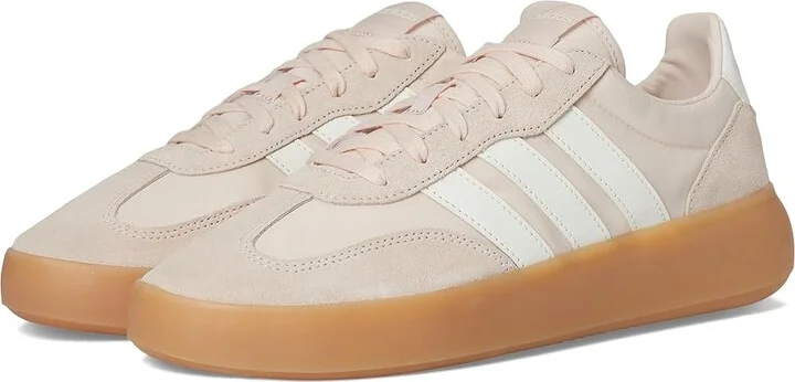 adidas Barreda Decode Women's Tennis Shoes Wonder Quartz/Off-White/Gum : 6 B - Medium, Suede/Synthetic