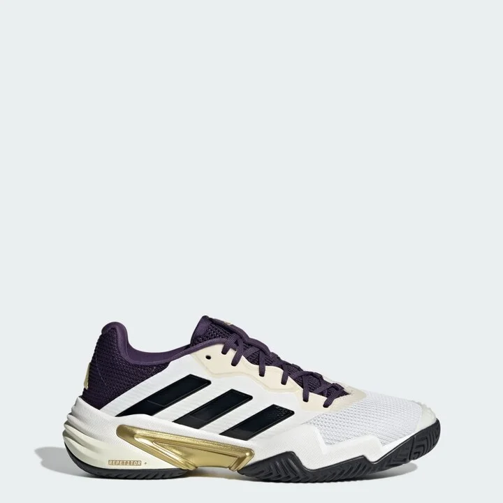 adidas Barricade 13 Tennis Shoes Core White 6.5 Mens