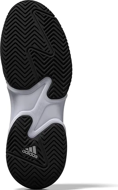 adidas Barricade 13 Tennis Shoes Men's Tennis Shoes Black/White/Grey : 10 D - Medium, Synthetic - Image 3