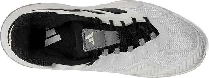 adidas Barricade 13 Tennis Shoes Men's Tennis Shoes White/Black/Grey : 13 D - Medium, Synthetic - Image 2