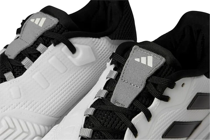 adidas Barricade 13 Tennis Shoes Men's Tennis Shoes White/Black/Grey : 13 D - Medium, Synthetic - Image 7