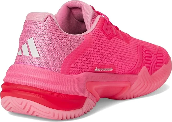 adidas Barricade 13 Tennis Shoes Women's Tennis Shoes Lucid Pink/Champagne Metallic/Bliss Pink : 8.5 B - Medium, Synthetic - Image 4