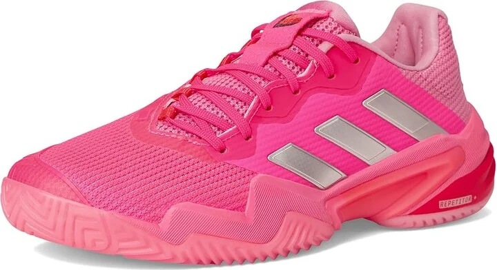 adidas Barricade 13 Tennis Shoes Women's Tennis Shoes Lucid Pink/Champagne Metallic/Bliss Pink : 8.5 B - Medium, Synthetic - Image 5