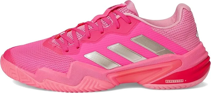 adidas Barricade 13 Tennis Shoes Women's Tennis Shoes Lucid Pink/Champagne Metallic/Bliss Pink : 8.5 B - Medium, Synthetic - Image 6