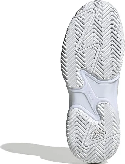 adidas Barricade 13 Tennis Shoes Women's Tennis Shoes White/Black/Grey : 5.5 B - Medium, Synthetic - Image 3