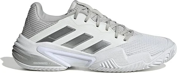 adidas Barricade 13 Tennis Shoes Women's Tennis Shoes White/Black/Grey : 5.5 B - Medium, Synthetic - Image 6
