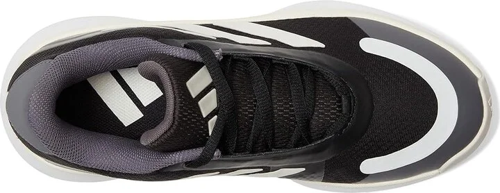 adidas Basketball Legends Low Basketball Shoes Basketball Shoes Black/Orbit Grey/Grey Strata : Men's 13 - Women's 14 Medium, Synthetic - Image 2
