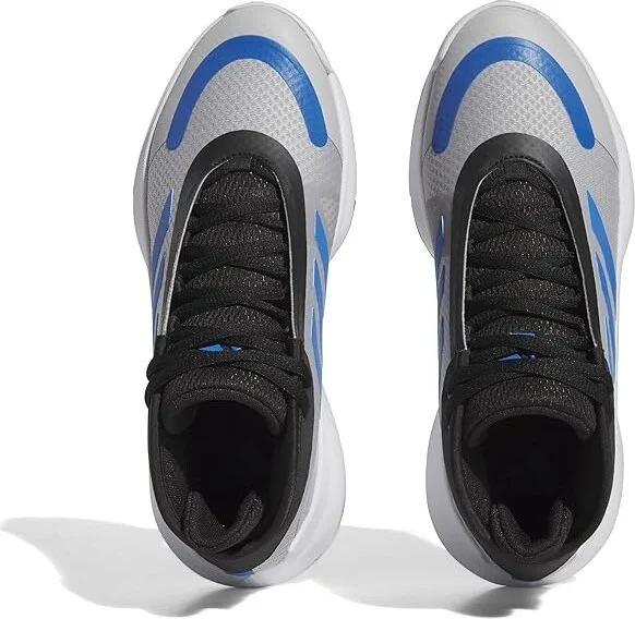 adidas Bounce Legends Shoes Grey Two/Bright Royal/Core Black : Men's 10 - Women's 11 Medium, Textile - Image 2