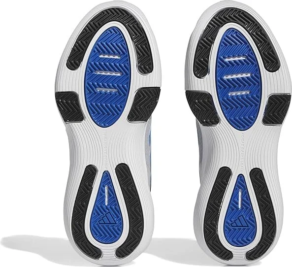 adidas Bounce Legends Shoes Grey Two/Bright Royal/Core Black : Men's 10 - Women's 11 Medium, Textile - Image 3