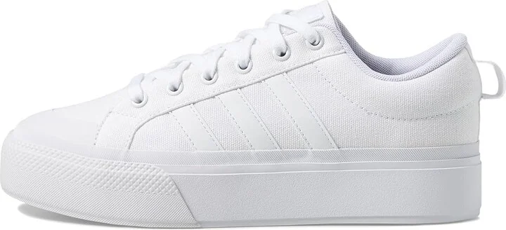 adidas Bravada 2.0 Platform Women's Shoes Footwear White/Footwear White/Chalk White : 11 B - Medium, Synthetic - Image 6