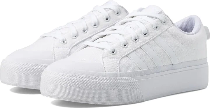 adidas Bravada 2.0 Platform Women's Shoes Footwear White/Footwear White/Chalk White : 11 B - Medium, Synthetic