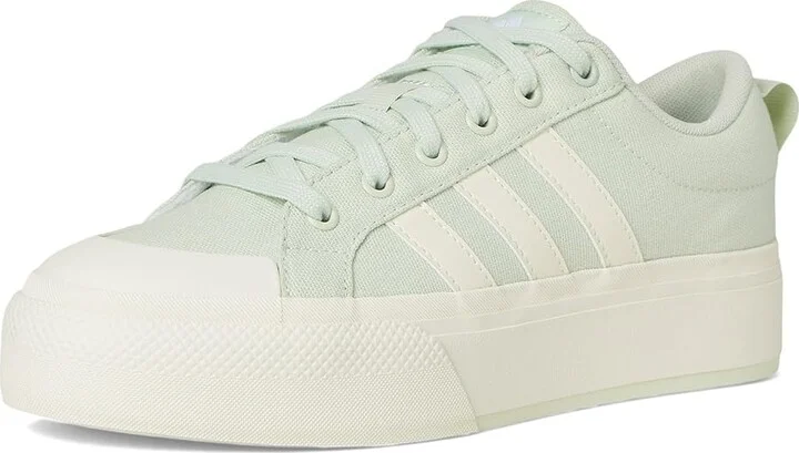 adidas Bravada 2.0 Platform Women's Shoes Linen Green/Off-White/Linen Green : 9.5 B - Medium, Synthetic - Image 5