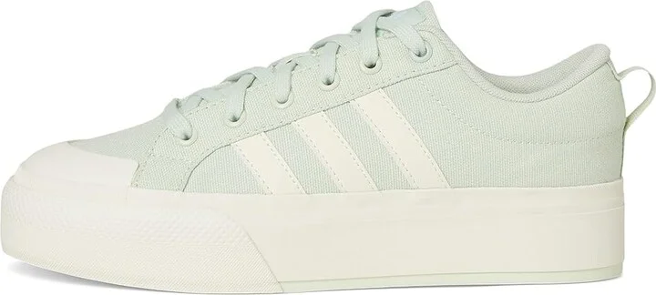 adidas Bravada 2.0 Platform Women's Shoes Linen Green/Off-White/Linen Green : 9.5 B - Medium, Synthetic - Image 6