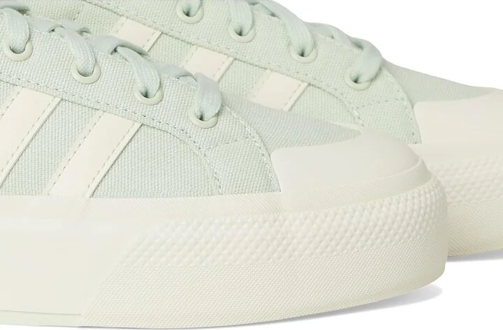 adidas Bravada 2.0 Platform Women's Shoes Linen Green/Off-White/Linen Green : 9.5 B - Medium, Synthetic - Image 7