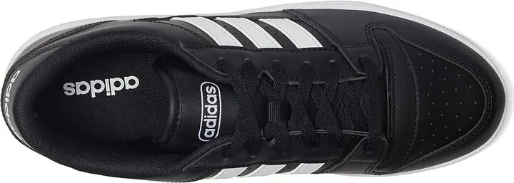 adidas Break Start Basketball Shoes Basketball Shoes Black/White/Black : Men's 9 - Women's 10 Medium - Image 2