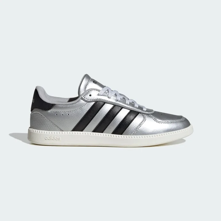 adidas Breaknet Sleek Shoes Matte Silver 5 Womens
