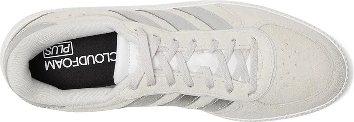 adidas Breaknet Sleek Women's Tennis Shoes Grey/Silver Metallic/White : 11 M, Rubber - Image 2