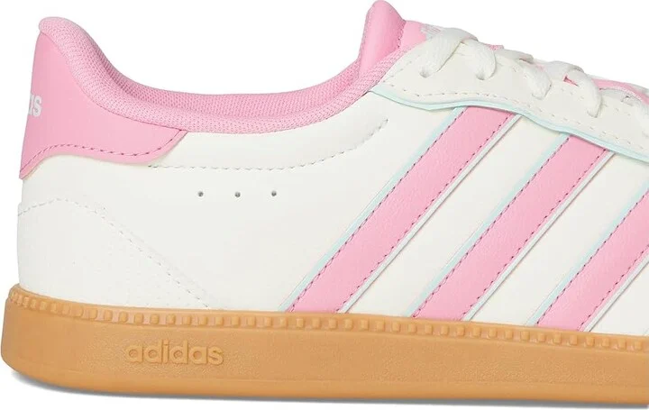 adidas Breaknet Sleek Women's Tennis Shoes White/Bliss Pink/Halo Mint : 7.5 M, Rubber - Image 7