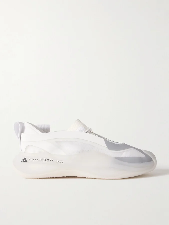 adidas by Stella McCartney - Low Ground Mesh And Tpu Sneakers - White