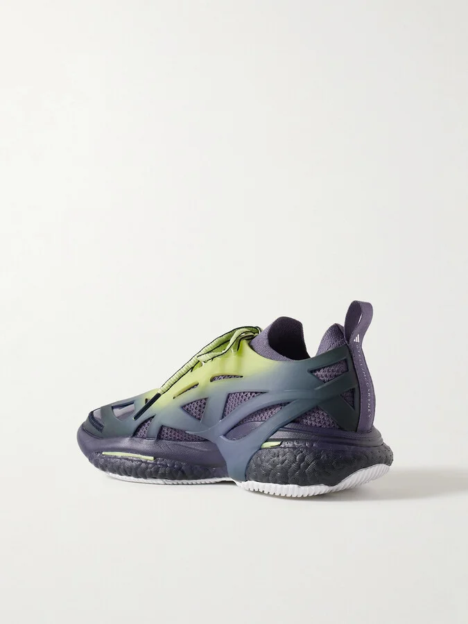 adidas by Stella McCartney - Solarglide Primeknit And Rubber Sneakers - Green - Image 3
