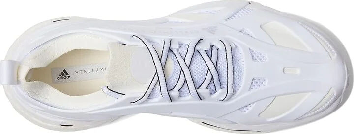 adidas by Stella McCartney Solarglide Women's Shoes Footwear White/Active Orange/White Vapour : 6.5 M, Textile - Image 2