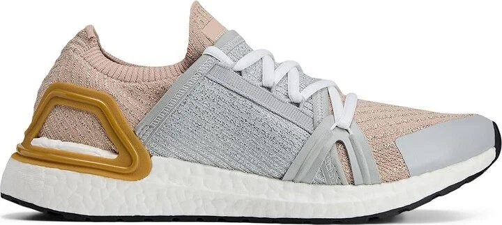 adidas by Stella McCartney Ultraboost 20 Women's Running Shoes Clear Onix/Desert Dune/Off White : 8 M, Synthetic - Image 6