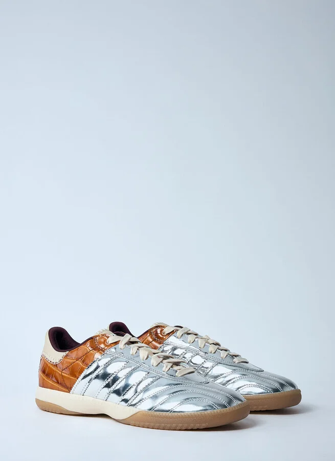 adidas by Wales Bonner Samba Metallic Sneakers - Sneakers Silver Uk - 05 - Image 2