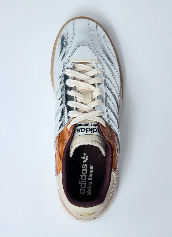 adidas by Wales Bonner Samba Metallic Sneakers - Sneakers Silver Uk - 05 - Image 5