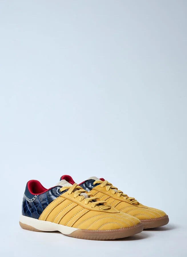 adidas by Wales Bonner Samba Suede Sneakers - Sneakers Yellow Uk - 09 - Image 2