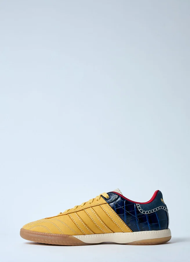 adidas by Wales Bonner Samba Suede Sneakers - Sneakers Yellow Uk - 09 - Image 4