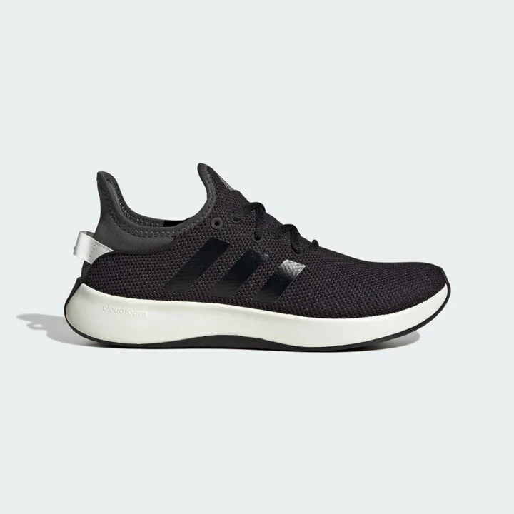 adidas Cloudfoam Pure Shoes Core Black 5 Womens